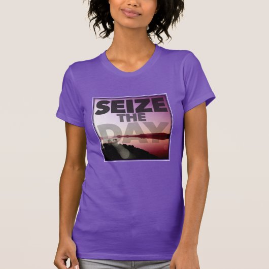 De dag in beslag nemen t-shirt (Voorkant)