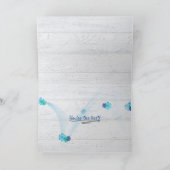 de dag in de poolse krant polka dot ribbon kaart (Binnen)