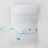 de dag in polka dot ribbon denken aan jou kaart (Binnen)