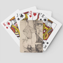 De dag na (door Edvard Munch) Pokerkaarten