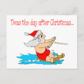 De dag na Kerstmis Feestdagenkaart (Voorkant)