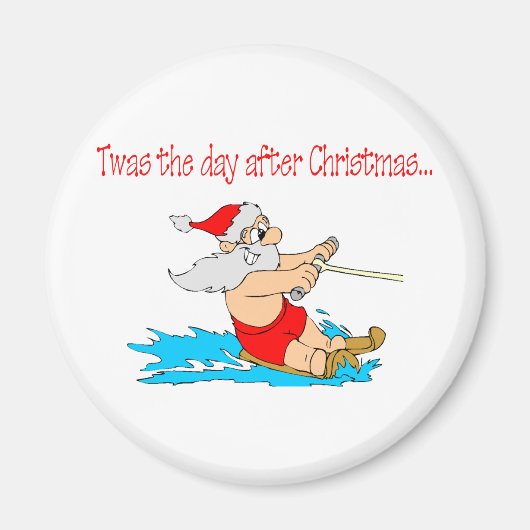 De dag na Kerstmis Magneet (Voorkant)