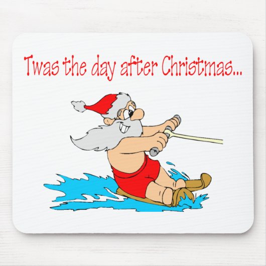De dag na Kerstmis Muismat (Voorkant)
