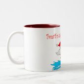 De dag na Kerstmis Tweekleurige Koffiemok (Links)