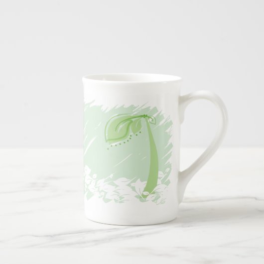 De dag porselein kop (Rechts)