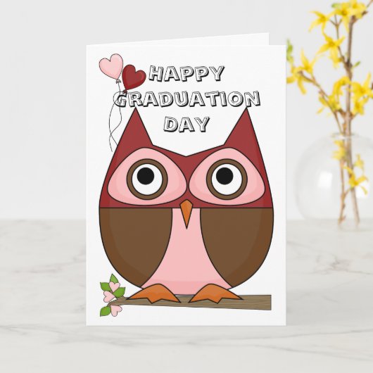 De Dag van afstuderen - de Gezellige Ballons van Kaart (Gele Bloem)