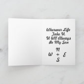 De Dag van afstuderen Kaart (Binnen)