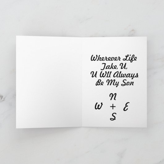 De Dag van afstuderen Kaart (Binnen)