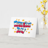 De Dag van Bastille Kaart (Gele Bloem)