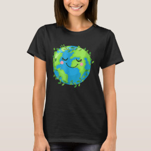 De Dag van de Aarde Elke dag voor het Milieu T-shirt