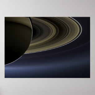 De Dag van de Aarde glimlachte Cassini Saturnu Poster