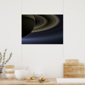 De Dag van de Aarde glimlachte | Cassini | Saturnu Poster (Keuken)