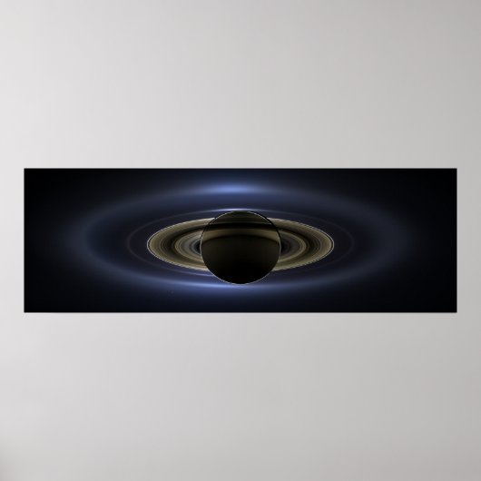 De Dag van de Aarde glimlachte | Cassini | Saturnu Poster (Voorkant)