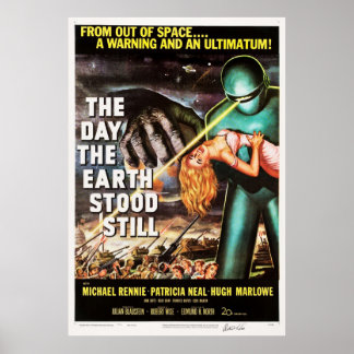 DE DAG VAN DE AARDE STOOD NOG STEEDS Hollywood Cul Poster