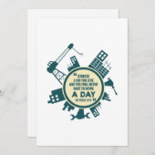 De dag van de arbeid kies een baan u houdt van feestdagenkaart (Voorkant / Achterkant)