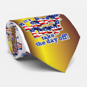 De Dag van de Arbeid Stropdas (Opgerold)