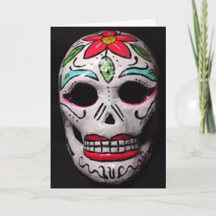 De Dag van de bloem van de Dode Kaart van het