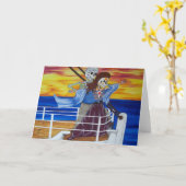 De dag van de Dode Beroemde Minnaars van Kolossaal Kaart (Gele Bloem)