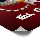 De dag van de dode koffer poster (Hoek)