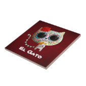 De dag van de dode koffer tegeltje (Zijkant)