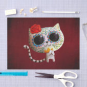 De dag van de dode koffer tissuepapier (Craft)