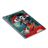 De dag van de dode skeletovers notitieboek (Rechterzijde)