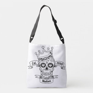 De dag van de dode snijbiet aanpassen crossbody tas