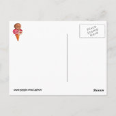 De dag van de dode suikerriet maakt ijskap briefkaart (Achterkant)