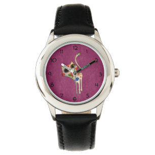 De dag van de dode witte koffer horloge