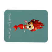 De dag van de dode zeemeermin magneet (Horizontaal)