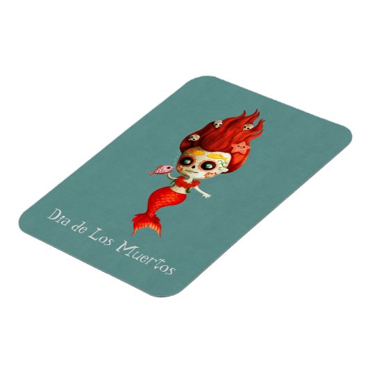 De dag van de dode zeemeermin magneet (Linkerzijde)