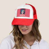 De Dag Van De Doden Mexicaanse Suiker Schedel Cade Trucker Pet (In situ)