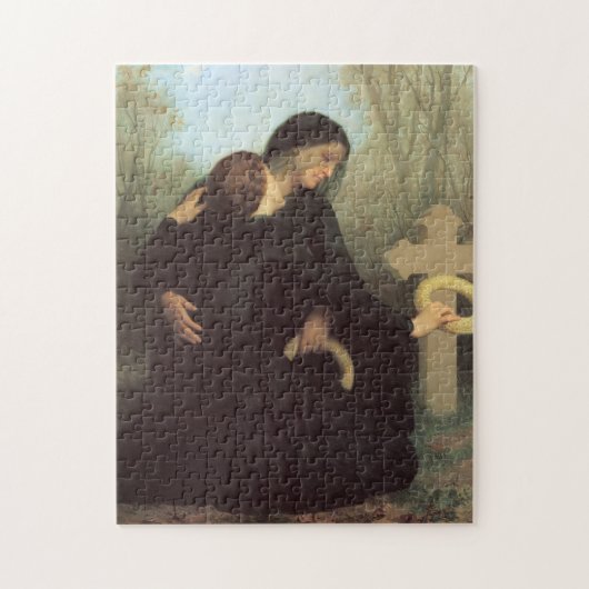 De Dag van de Doden van William Adolphe Bouguereau Legpuzzel (Verticaal)