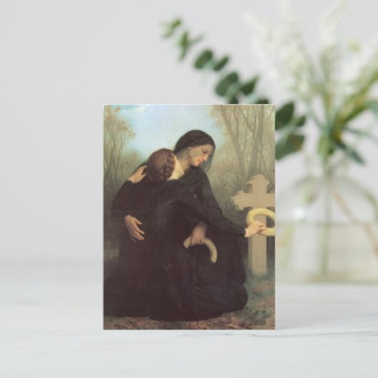 De dag van de dood door William Adolphe Bouguereau Briefkaart (Staand voorkant)