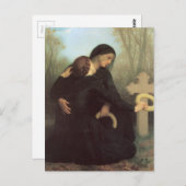De dag van de dood door William Adolphe Bouguereau Briefkaart (Voorkant / Achterkant)