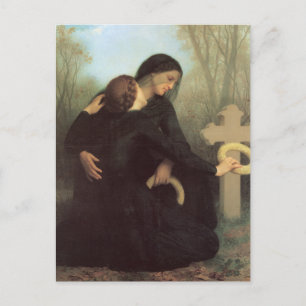 De dag van de dood door William Adolphe Bouguereau Briefkaart