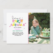 De dag van de geboorte van het Safari-Oerwoud van  Kaart (Voorkant)