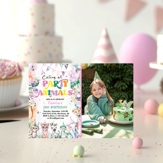 De dag van de geboorte van het Safari-Oerwoud van  Kaart