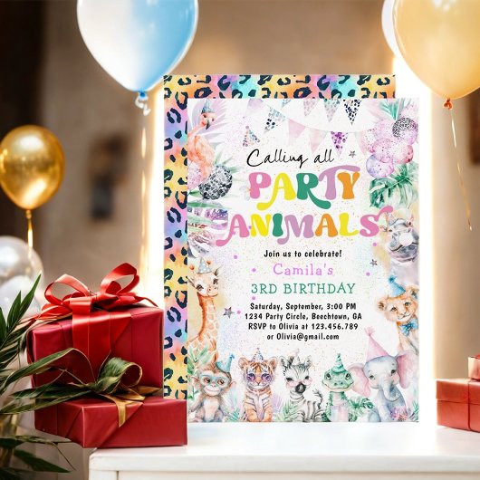 De dag van de geboorte van het Safari-Oerwoud van  Kaart