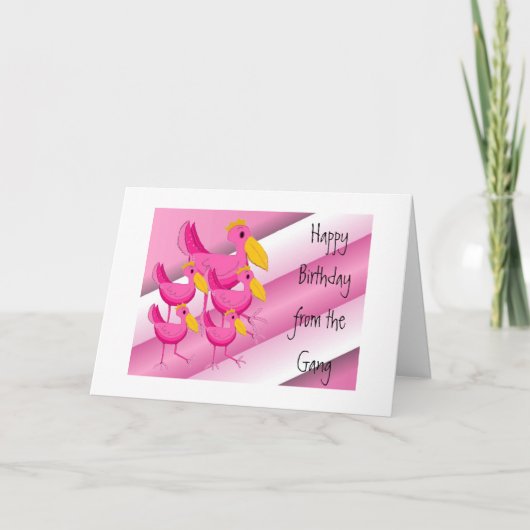 De dag van de geboorte wint van de gang kaart (Voorkant)