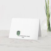 De Dag van de gelukkige Administratieve Medewerker Kaart (Achterkant)