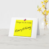 De Dag van de gelukkige Administratieve Medewerker Kaart (Gele Bloem)