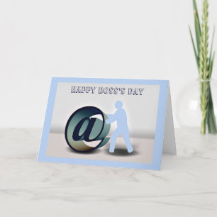 De Dag van de gelukkige Werkgever met @ ampersat Kaart