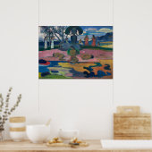 De Dag van de God door Paul Gauguin Poster (Keuken)