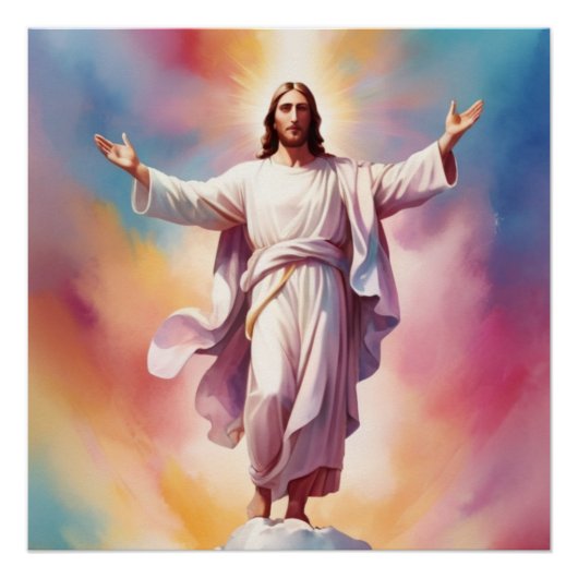 De Dag van de Heer Jezus Perfect Poster (Voorkant)