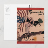 De dag van de intellectuelen_Propaganda-Poster Briefkaart (Voorkant / Achterkant)