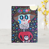 De Dag van de Kaart van de Kunst van Ambrosino van (Gele Bloem)