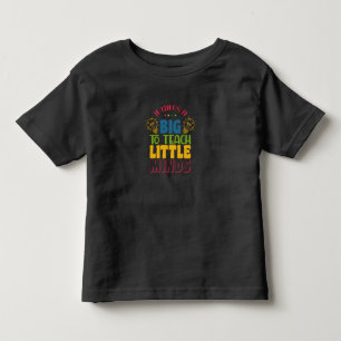 De dag van de leraar duurt een grote tijd om klein kinder shirts