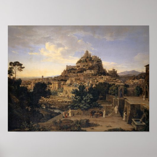 De dag van de middeleeuwen, 1829 poster (Voorkant)