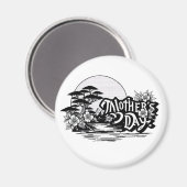 De dag van de moeder magneet (Voorkant / Achterkant)